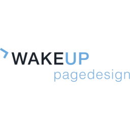 wakeup page design Logo